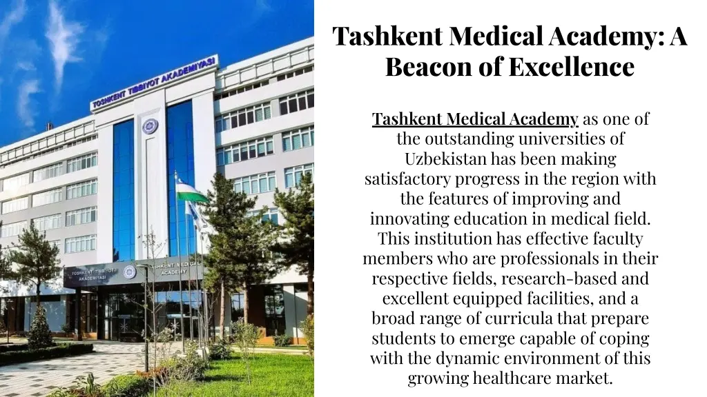 tashkent medical academy a