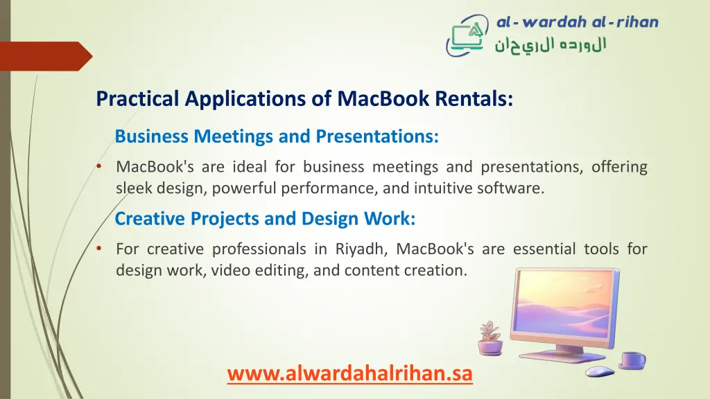 practical applications of macbook rentals