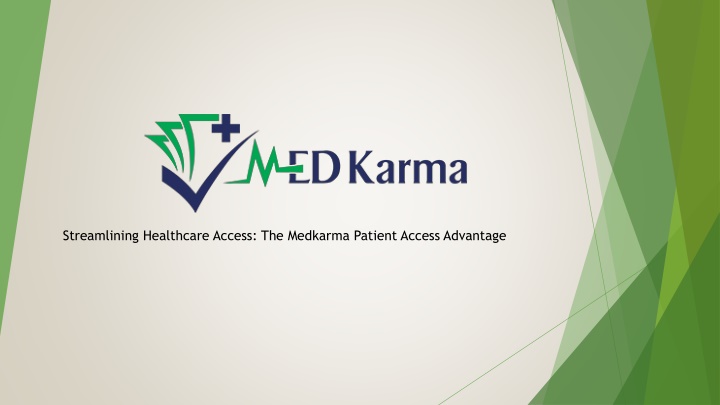 streamlining healthcare access the medkarma