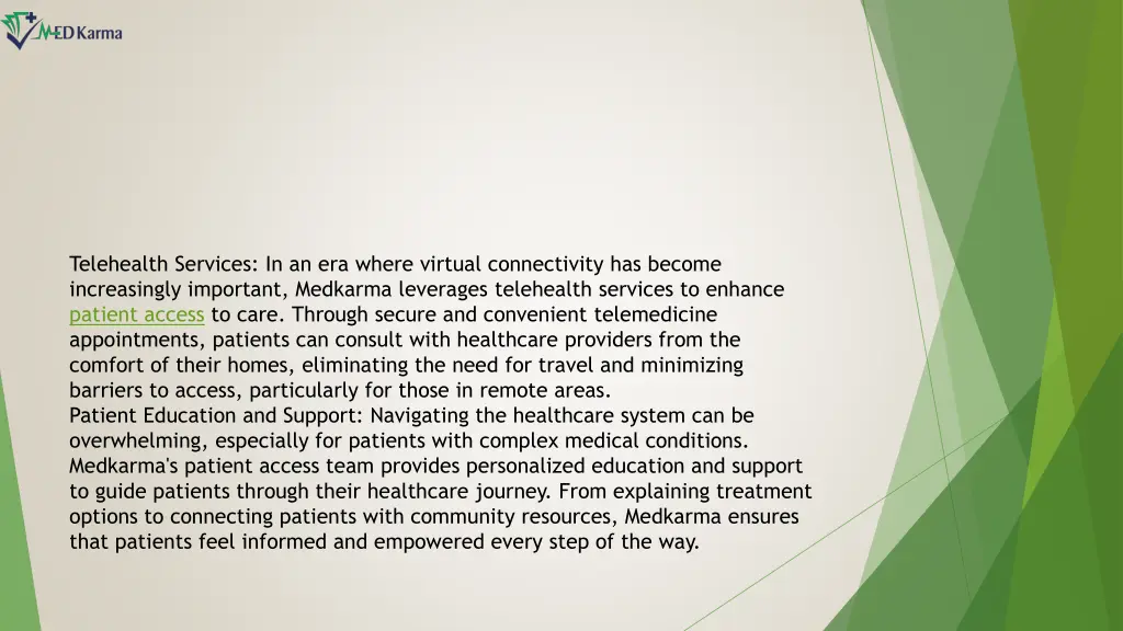 telehealth services in an era where virtual