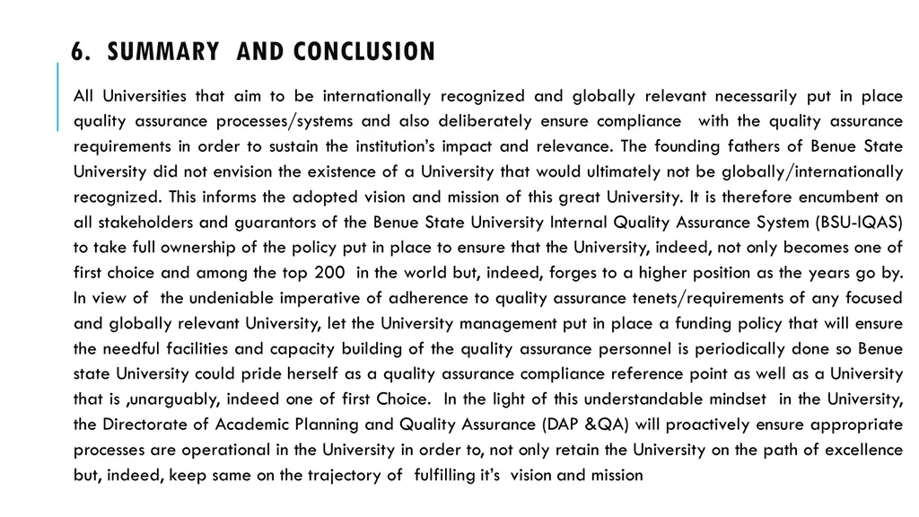 6 summary and conclusion