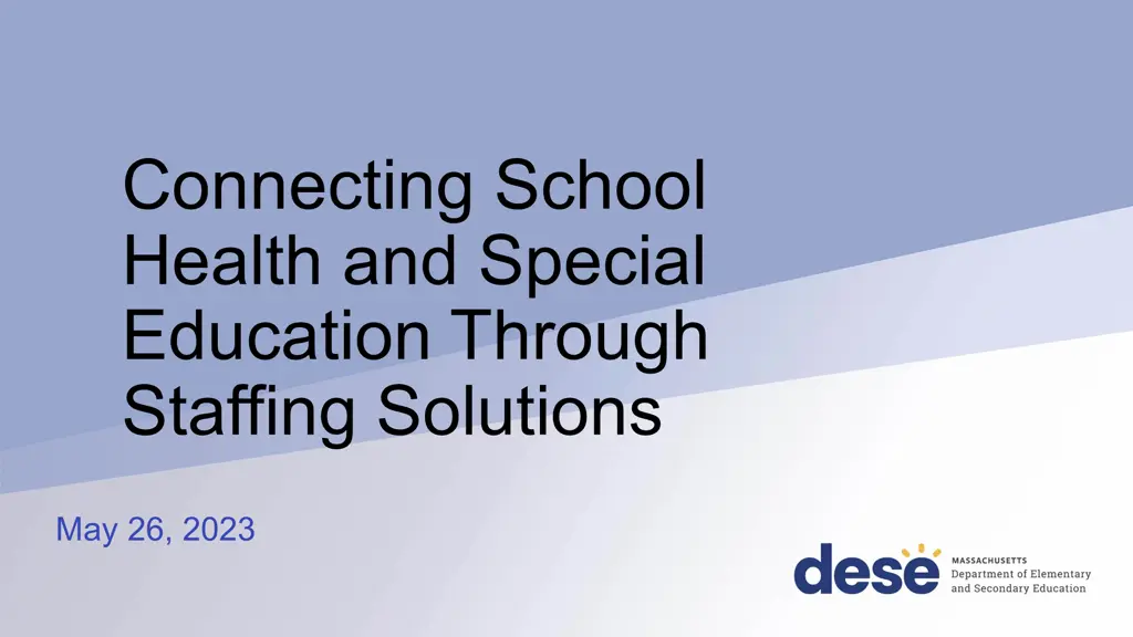 connecting school health and special education