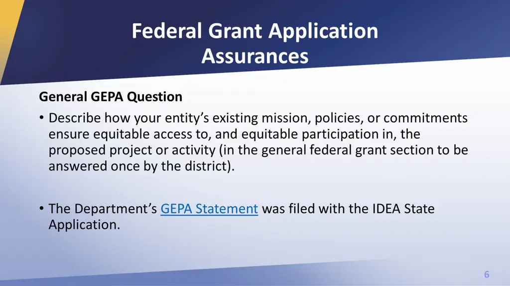 federal grant application assurances