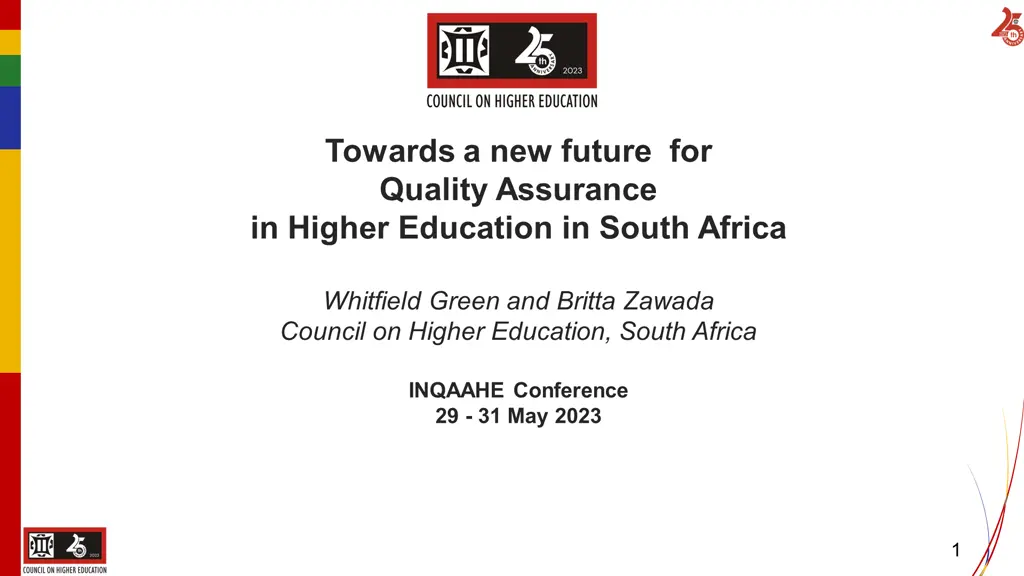 towards a new future for quality assurance