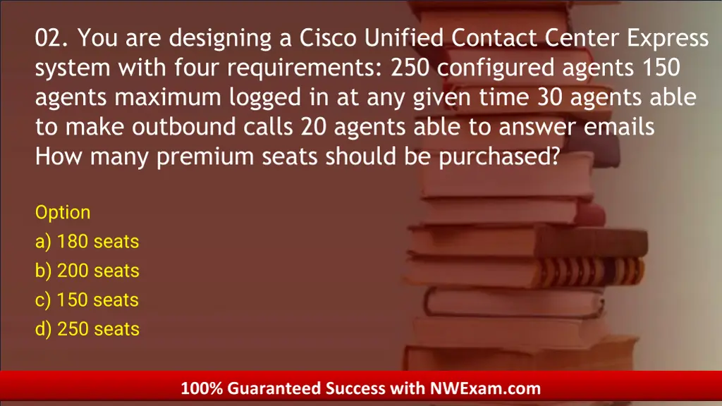 02 you are designing a cisco unified contact