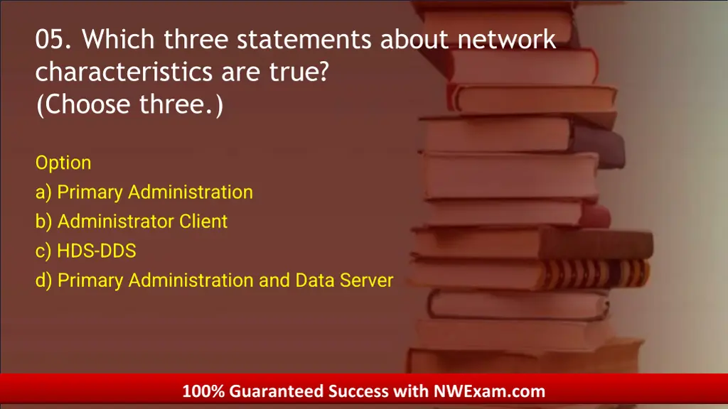 05 05 which three statements about network