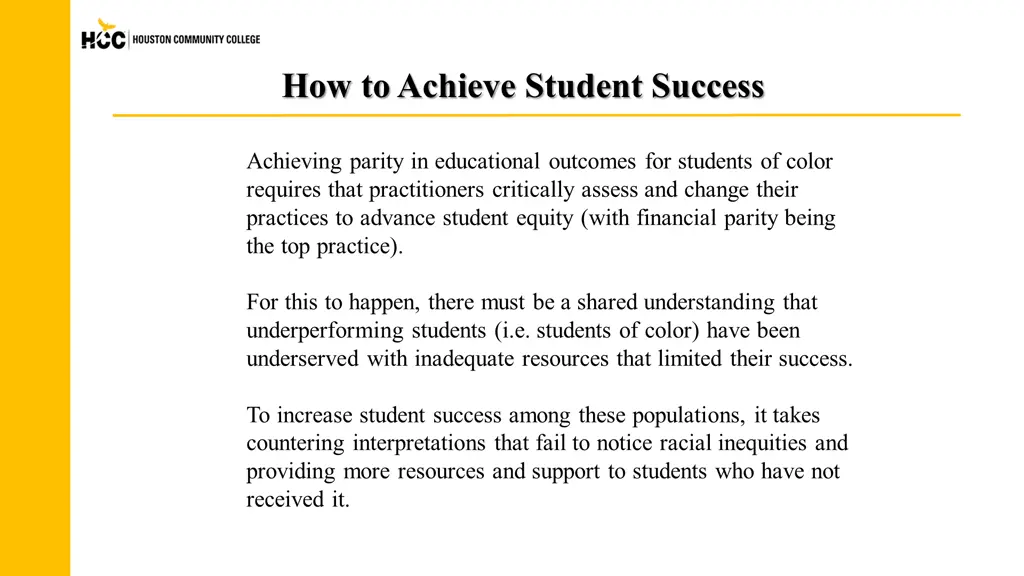 how to achieve student success