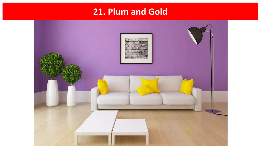21 plum and gold
