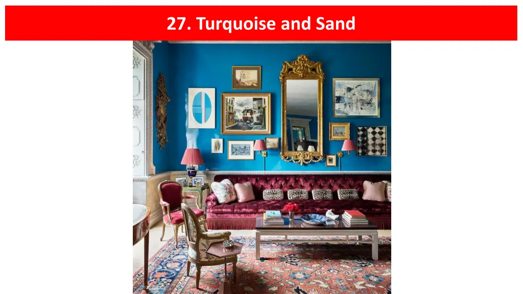 27 turquoise and sand