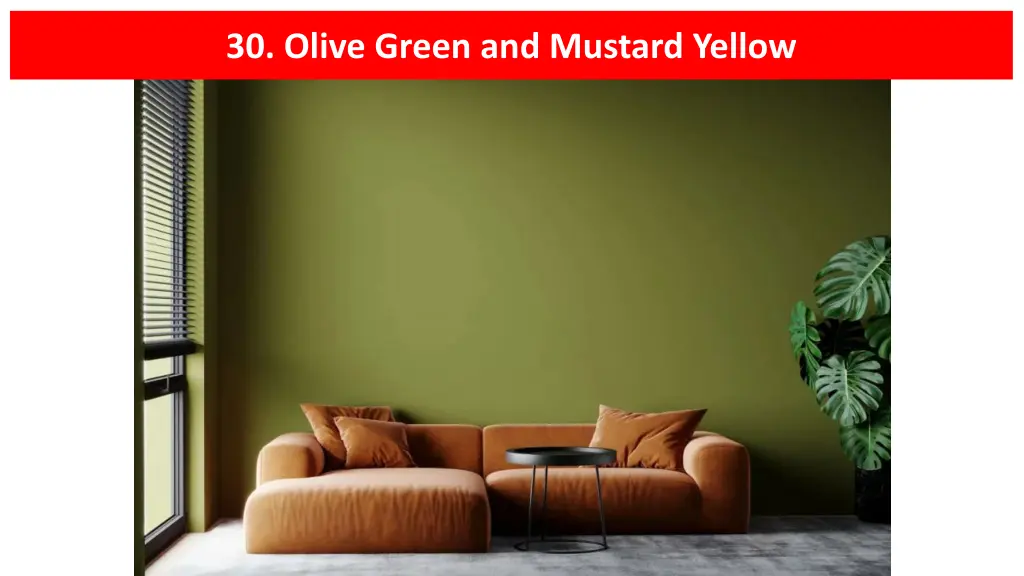 30 olive green and mustard yellow