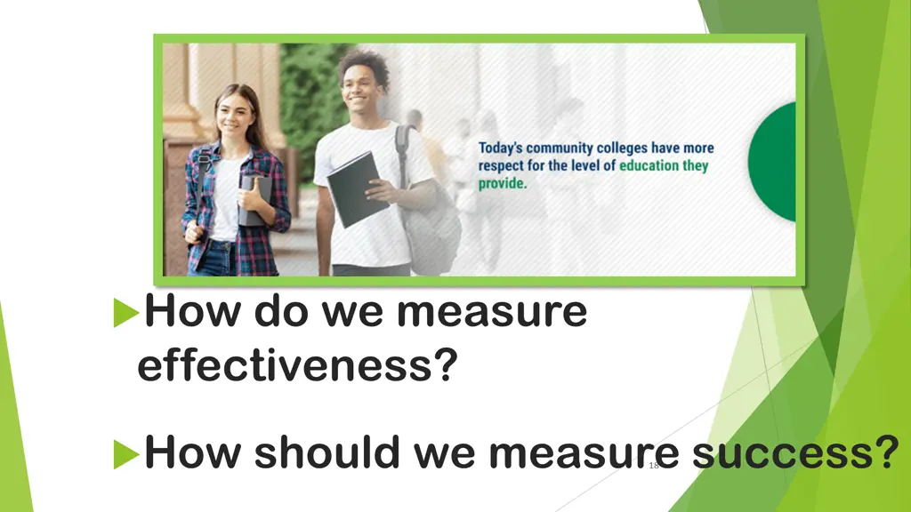 how do we measure effectiveness