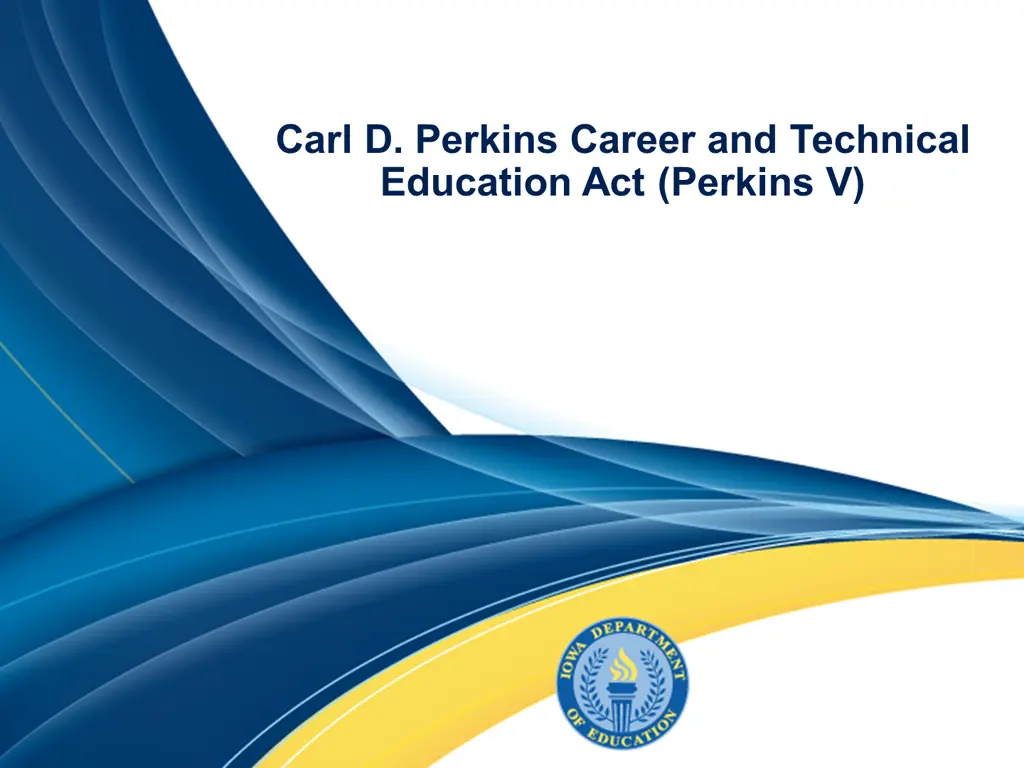 carl d perkins career and technical education