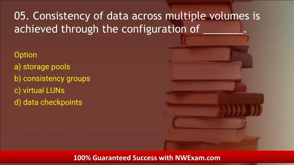 05 05 consistency of data across multiple volumes