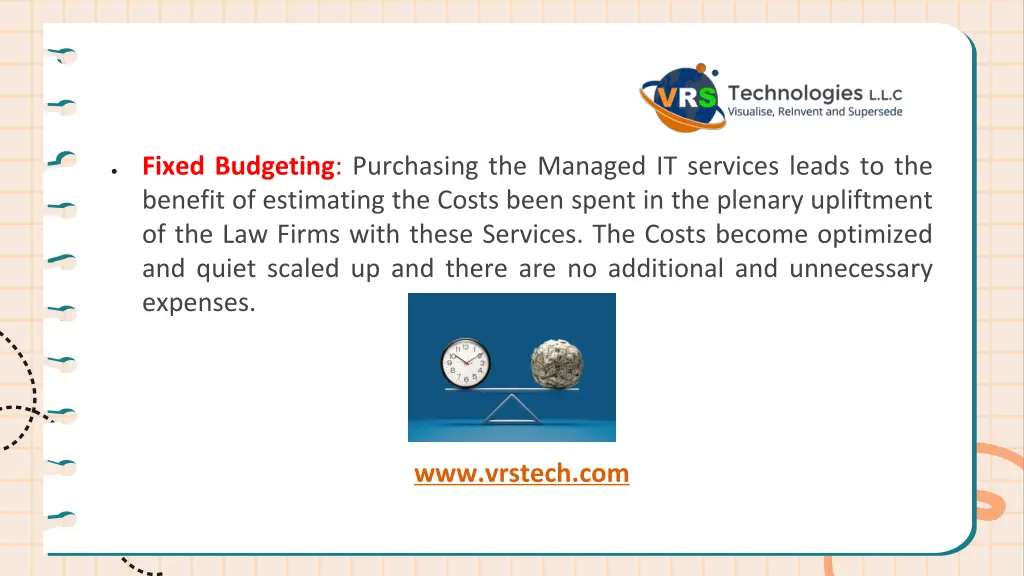 fixed budgeting purchasing the managed