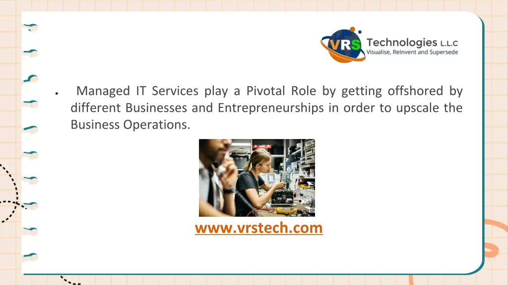 managed it services play a pivotal role
