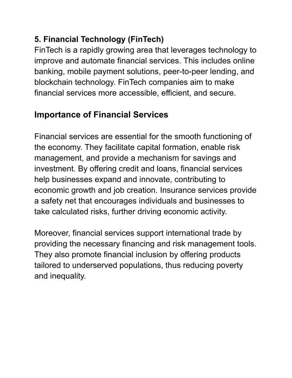 5 financial technology fintech fintech