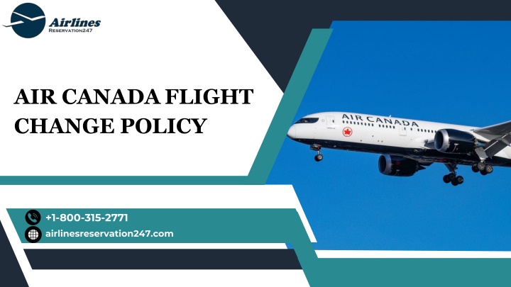 air canada flight change policy