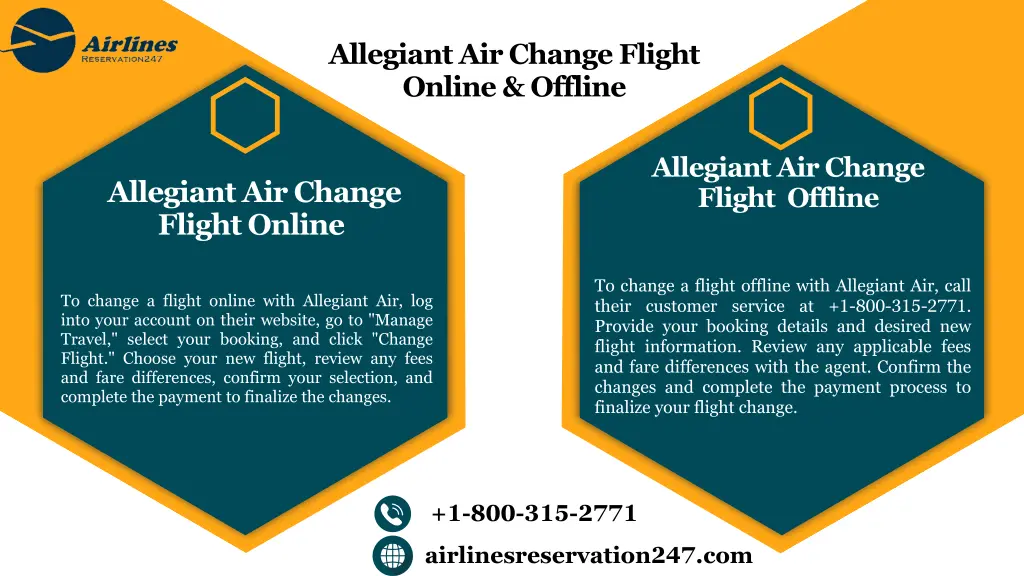 allegiant air change flight online offline