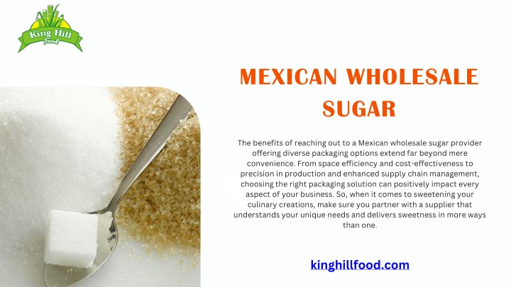 mexican wholesale sugar