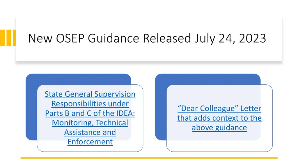 new osep guidance released july 24 2023