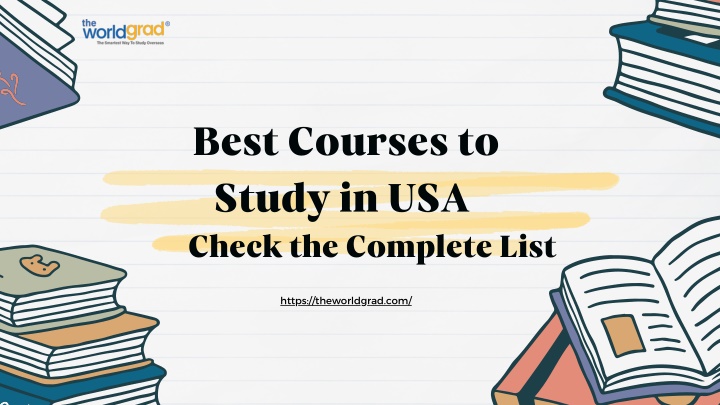 best courses to study in usa