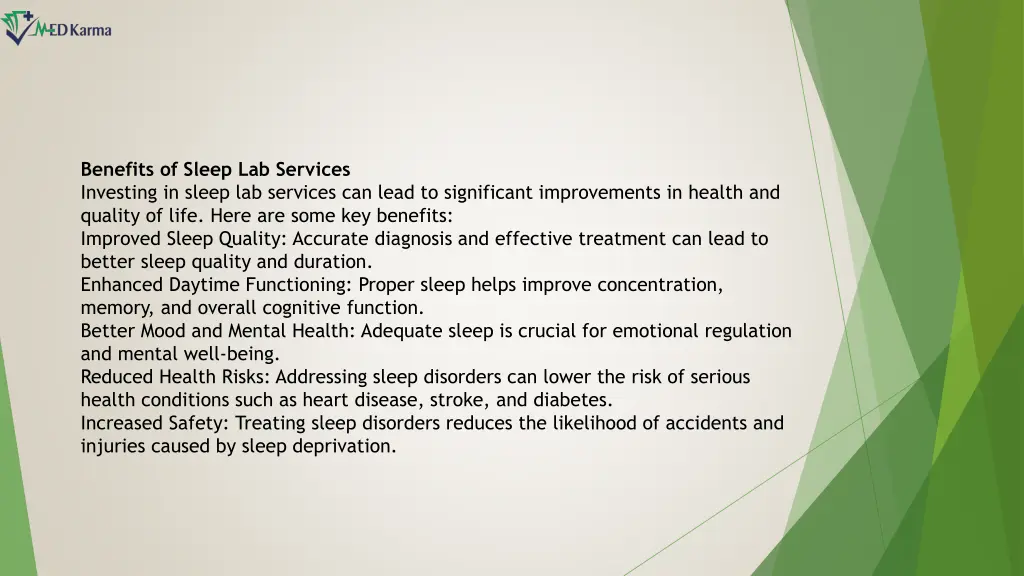 benefits of sleep lab services investing in sleep