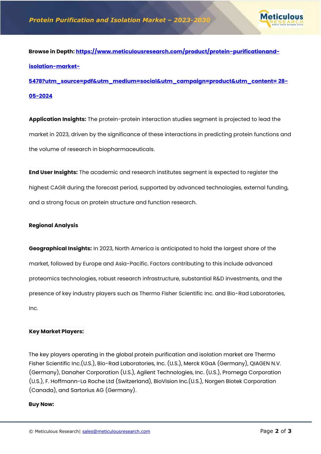 protein purification and isolation market 2