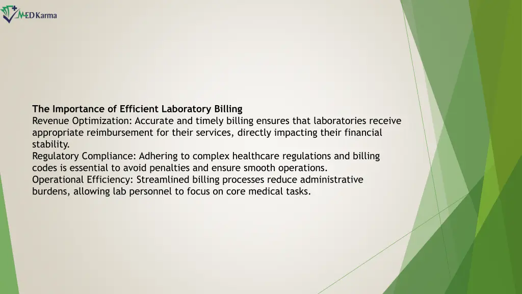 the importance of efficient laboratory billing