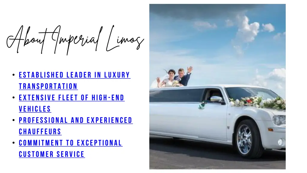 established leader in luxury transportation