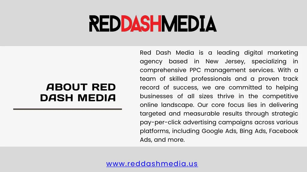 red dash media is a leading digital marketing