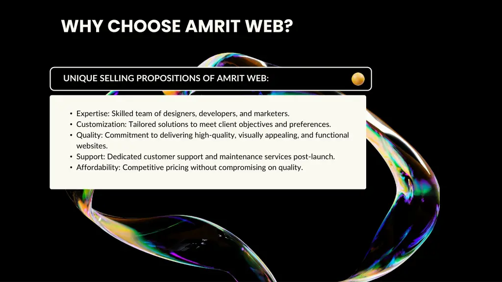 why choose amrit web