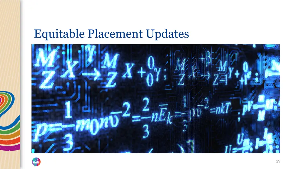 equitable placement updates