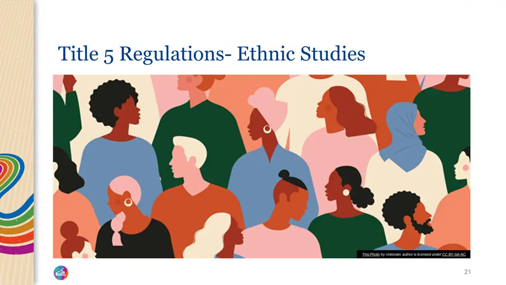 title 5 regulations ethnic studies