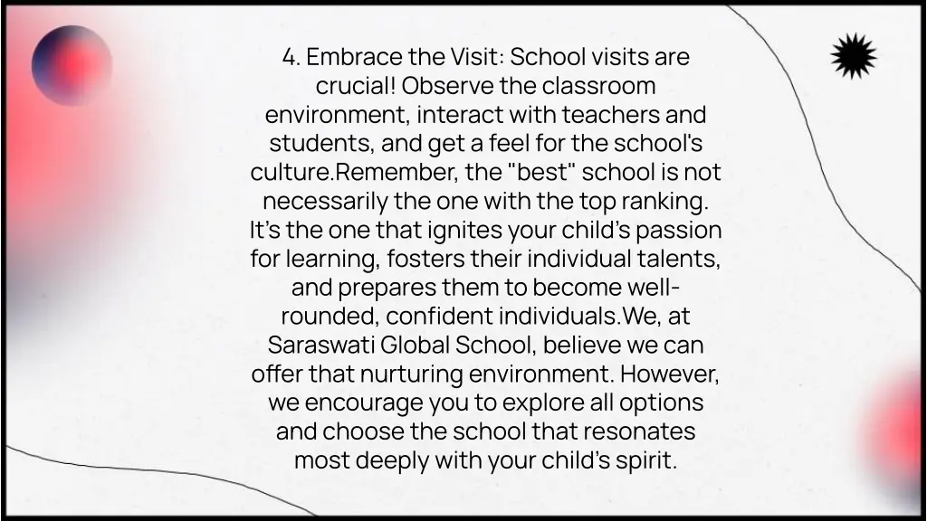 4 embrace the visit school visits are crucial