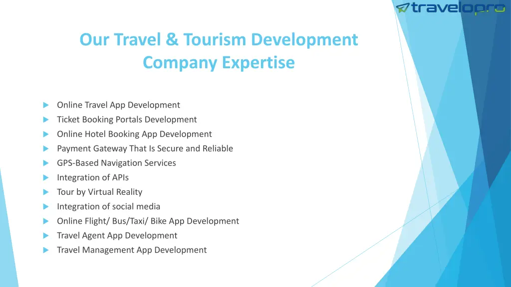 our travel tourism development company expertise