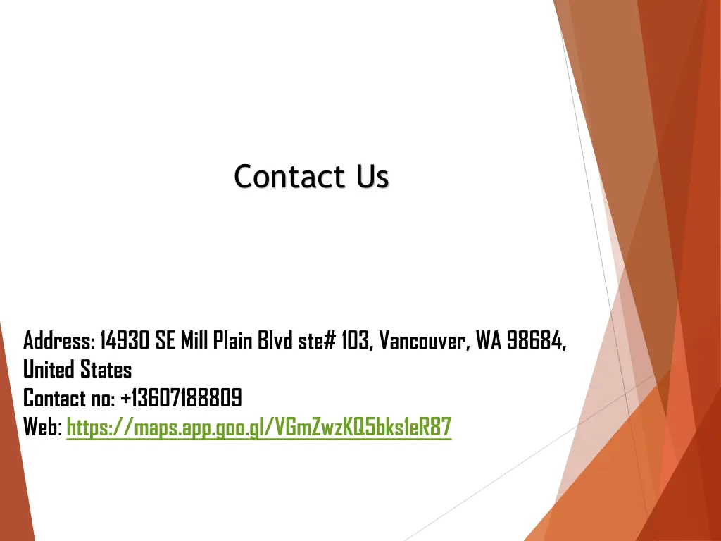 contact us