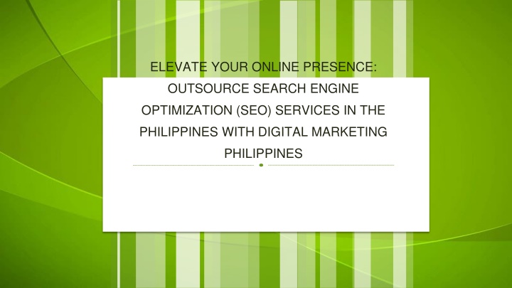 elevate your online presence