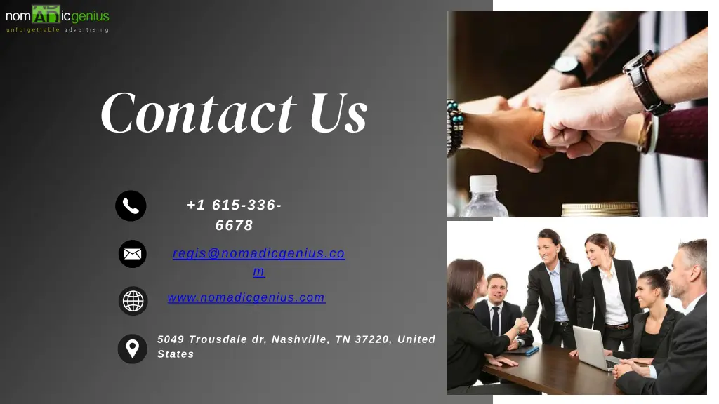 contact us