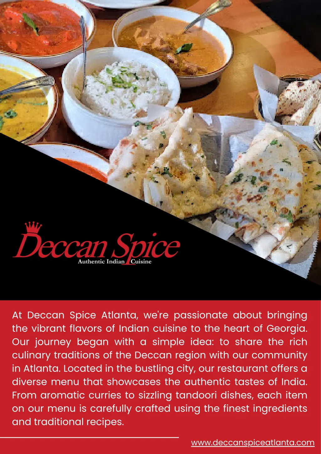 at deccan spice atlanta we re passionate about