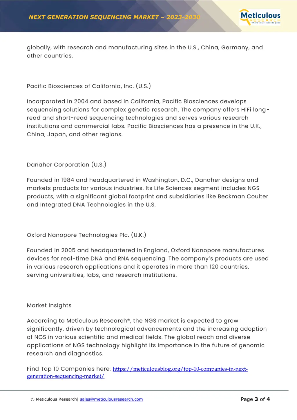 next generation sequencing market 2023 2030 2