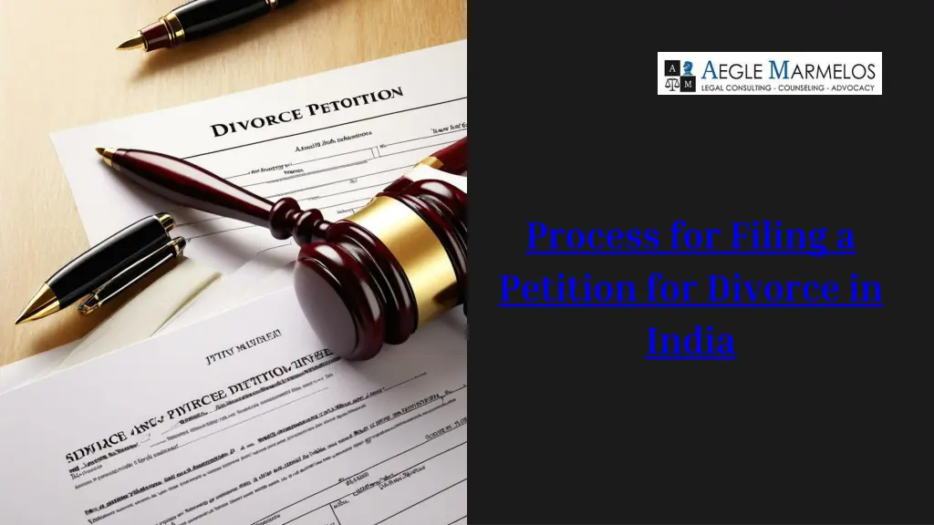 process for filing a petition for divorce in india