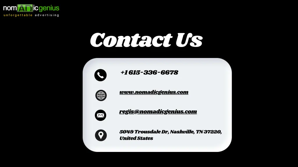 contact us