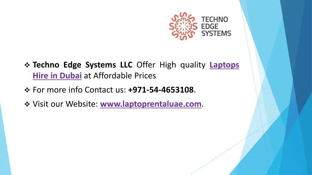 techno edge systems llc offer high quality