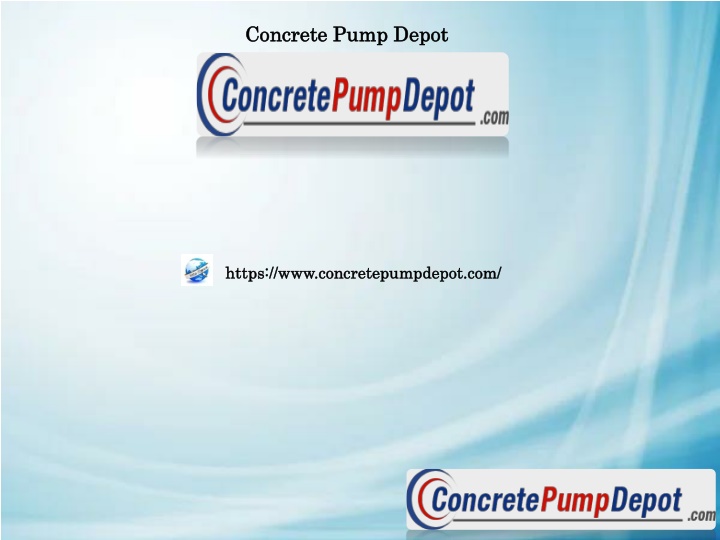 concrete concrete pump depot pump depot