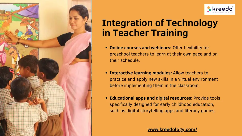 integration of technology in teacher training