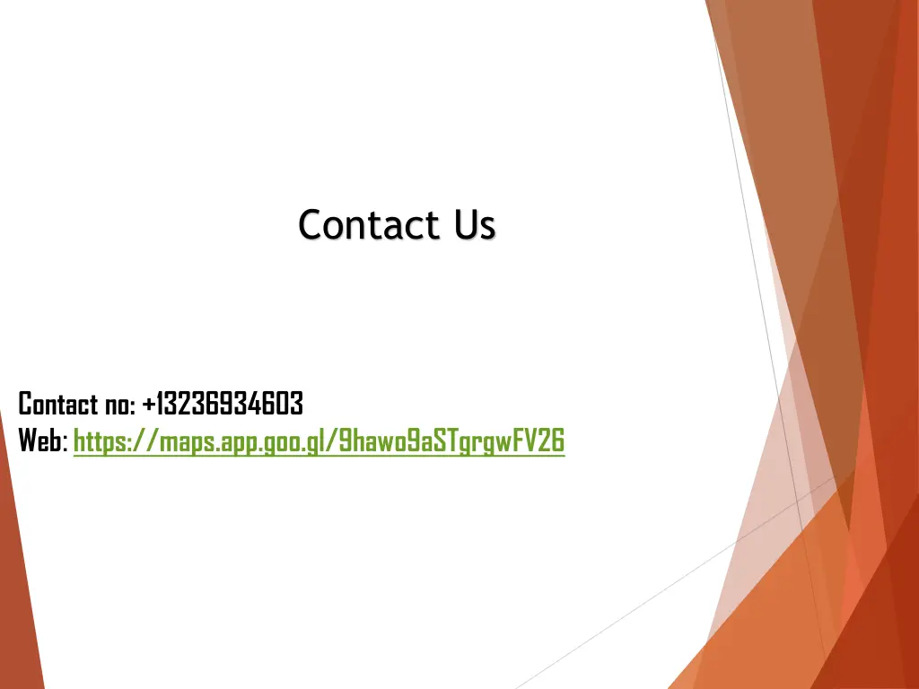 contact us