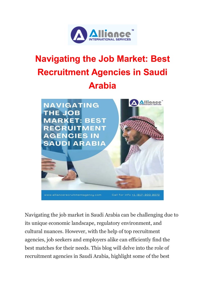 navigating the job market best recruitment