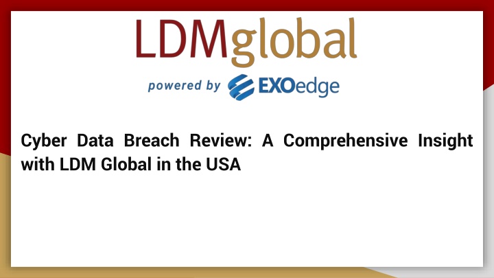 cyber data breach review a comprehensive insight