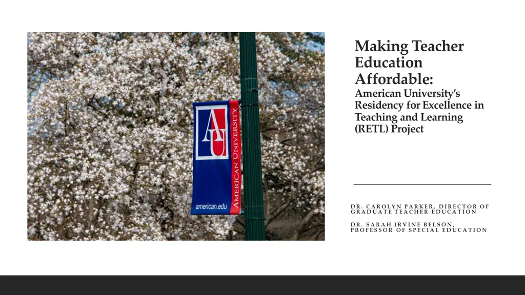 making teacher education affordable american