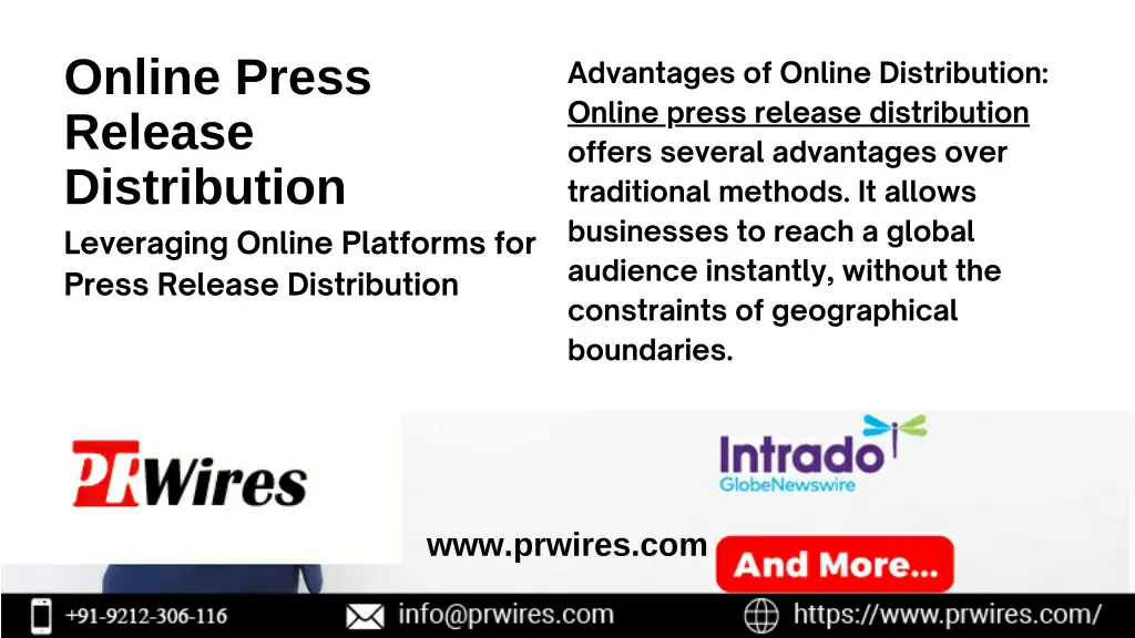 online press release distribution leveraging